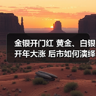 金银开门红 黄金、白银开年大涨 后市如何演绎仍存分歧