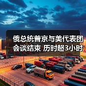 俄总统普京与美代表团会谈结束 历时超3小时