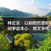 林近安：以阴阳哲思叩问宇宙本心，用文字传递生命规律