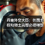 丹麦外交大臣：各国主权和领土完整必须得到尊重
