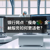 银行网点“瘦身”，金融服务如何更适老？