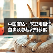 中国信达：宋卫刚担任董事及总裁资格获批