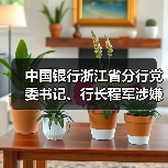 中国银行浙江省分行党委书记、行长程军涉嫌严重违纪违法被查