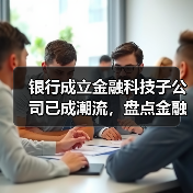 银行成立金融科技子公司已成潮流，盘点金融科技带来的变化与遇到的问题