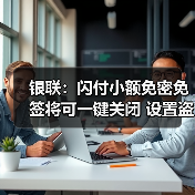 银联：闪付小额免密免签将可一键关闭 设置盗刷补偿金